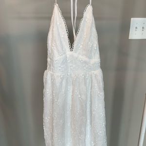 White summer dress